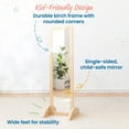 thumbnail image 6 of ECR4Kids Single-Sided Bi-Directional Mirror, Natural, 6 of 10