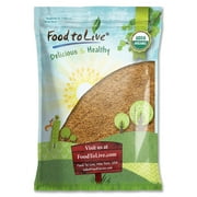 Organic Whole Golden Flaxseed, 8 Pounds - Non-GMO, Kosher, Raw, Vegan - by Food to Live