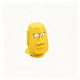thumbnail image 3 of Funny Moai Desk Decor, 3.16 Inch Popping Eyes Stress Relief Statue, Novelty Office Gadget for Adults, Anxiety Relief Sculpture for Home and Workspace, 3 of 6