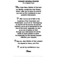 thumbnail image 2 of Rosary Novena Prayer holy card - laminated - Pack of 25, 2 of 2