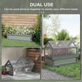 thumbnail image 4 of Outsunny Cadre Froid en Polycarbonate, Serre de Jardin Surélevée, 4 of 10