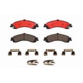 thumbnail image 1 of Brembo Brake Pad P59065N NAO; FMSI Number D834-7707; Ceramic; Set Of 4; With Hardware, 1 of 2