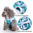 thumbnail image 3 of Traje de recuperación para gatos después de la cirugía, disfraz de camisa con vendaje quirúrgico elástico para cachorros, gatitos castrados, heridas abdominales, daños en la piel, destete, 3 of 5
