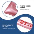 thumbnail image 3 of 1 Pc Birthday Inflatable Photo Frame PVC Party Photo Props Supply for Age 21, 3 of 7