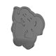 thumbnail image 1 of Esponja de baño de elefante única 1 Pc color gris, 1 of 6