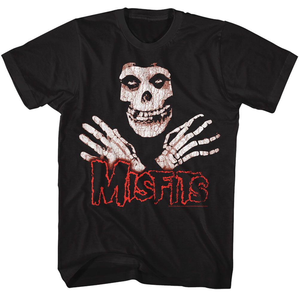 Misfits Skull Hands Black Adult T-Shirt M - Walmart.ca