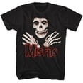 thumbnail image 1 of Misfits T-Shirt Adulte Noir Mains Crâne 2Xlt, 1 of 2