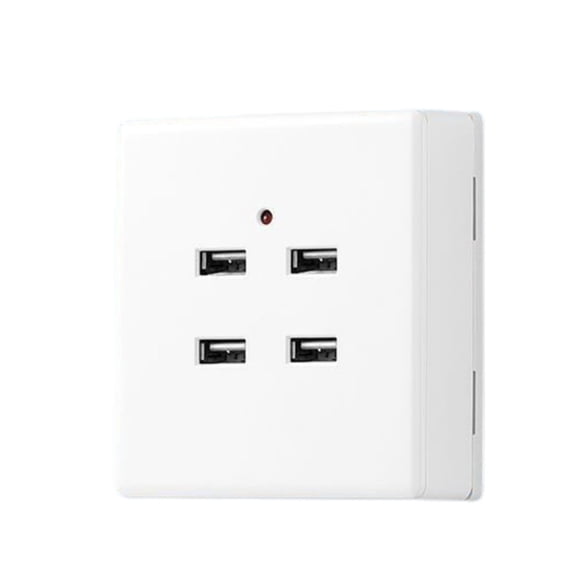 Wall Surfaces Mount USB Power Outlet Charging Panel High Speed Charging Type 86