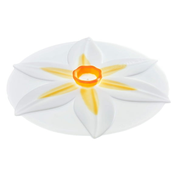 Daffodil Lid White 9"