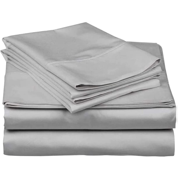 Juego de sábanas Mattress-Homes de 600 hilos, 100% algodón, completo