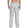 thumbnail image 3 of Xecao Dock Rudder Men's Straight Lounge Pajama Pants: The Ultimate in Comfortable Sleepwear, 3 of 9