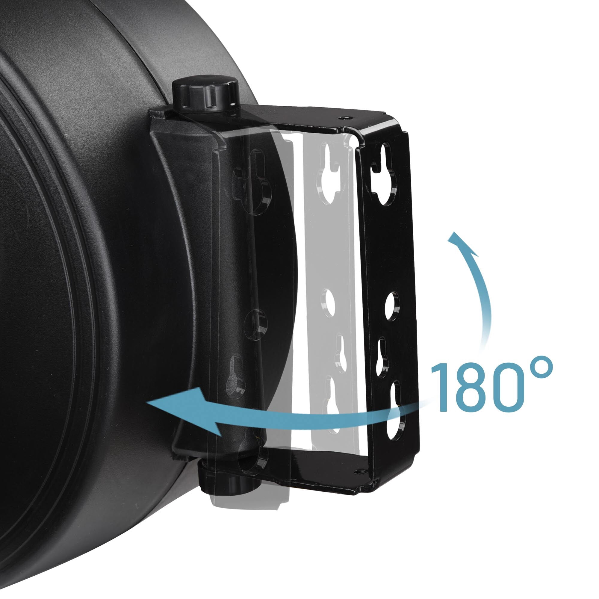 Yescom 5/16 in x 33 ft Retractable Air Hose Reel Auto Rewind Ceiling / Wall Mount 180° Swivel Air Compressor