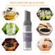 thumbnail image 3 of Botella de aceite a prueba de fugas contenedor de aceite de especias botella de vinagrera de aceite para barbacoa ensalada de cocina Hugtrwg Para estrenar, 3 of 9