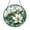 Stained Glass 5.9 Inch, variant on Botanical Magnolia Stained Glass Style Flower Pattern File2001