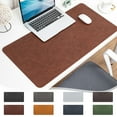 thumbnail image 2 of PEIBang Leather Desk Mat,Large Mouse Pad and Desk Mats on Top of Desks,Non-Slip Desk Pad for Office and Home,Desk Organization and Accessories, 2 of 6
