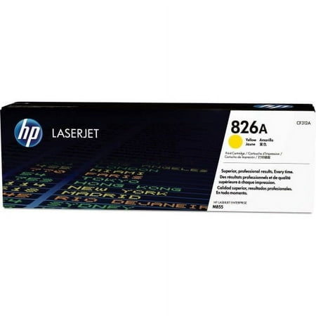 UPC: 0887111323897 | HP 826A (CF312A) Toner Cartridge  Yellow