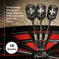 thumbnail image 6 of Viper Desperado 80% Tungsten Soft Tip Dart Set, Double Knurled 18 Grams, 6 of 6