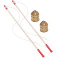 thumbnail image 1 of 2 Ensembles Gyroscope Solide de Design Rétro Gyroscope de Décompression pour Adultes Léger pour Activités D\'entraînement Physique, 1 of 1