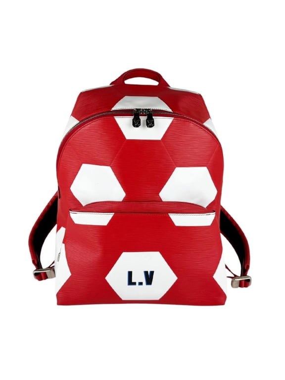 Pre-Owned Louis Vuitton LOUIS VUITTON Backpack 2018 FIFA World Cup Apollo Epi Leather Red White...