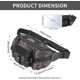 thumbnail image 2 of (camuflaje negro) Sac De Taille Tactique Pour Homme Sac De Taille De Grande Capacit Sac De Taille Militaire Multifonctionnel Sac De Voyage Randonn, 2 of 5