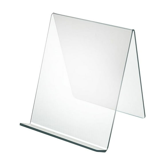 Azar Displays 515450 9"W x 9.5"D x 10.5'H Easel Display. Front Lip: 1.75"H, 10-Pack