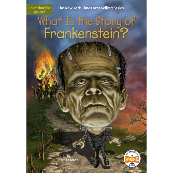 Pre-Owned What Is the Story of Frankenstein? (Paperback) by Sheila Keenan, Who Hq
