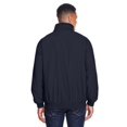 thumbnail image 2 of Harriton M740 Unisex Fleece Lined Nylon Jacket-Navy/ Black-M, 2 of 3