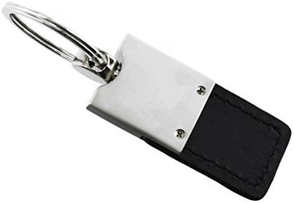 Lincoln MKZ Keychain & Keyring - Duo Premium Black Leather