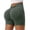 Green_001, variant on Domuza Womens Workout Scrunch Shorts V Back Gym Booty Lifting High Waisted Seamless Biker Yoga Shorts Coffee XL