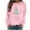 Pink, variant on DianGeFu Hoodies for Women Plus Size Long 2024 Christmas Fashion Casual Save Up Under 50%(Pink,S)