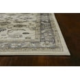 thumbnail image 3 of 9'x12' Ivory Grey Bordered Floral Indoor Area Rug, 3 of 4