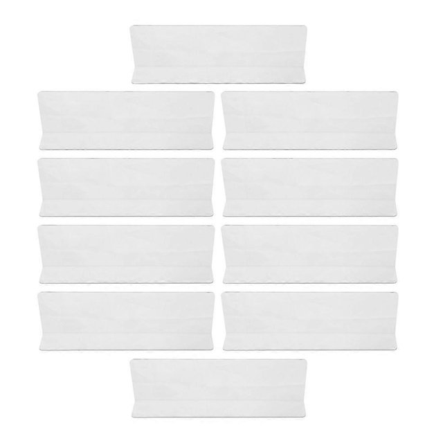 20pcs Supermarket Shelf Dividers Cabinets Shelf Dividers Plastic Transparent Shelf Separators