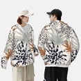 thumbnail image 5 of Picia Tropical Leaves Women's Men's UPF 50+ Sun Protection Hoodie Shirt Long Sleeve SPF Fishing Outdoor UV Hiking Lightweight Shirts-X-Large, 5 of 9
