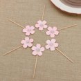 thumbnail image 5 of Homoyoyo Birthday Party Cake Topper Pink 10Pcs, 5 of 6