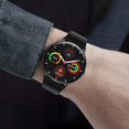 thumbnail image 1 of Reloj inteligente para hombres y mujeres, notificación meteorológica, reloj inteligente para deportes y trabajo negro perfke Reloj inteligente, 1 of 9