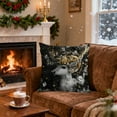 thumbnail image 5 of PEIBang Christmas Pillow Covers 18x18 Inch,Christmas Throw Pillowcases Winter Holiday Decor,Decorative Cushion Cases for Sofa Couch Bedroom, 5 of 6