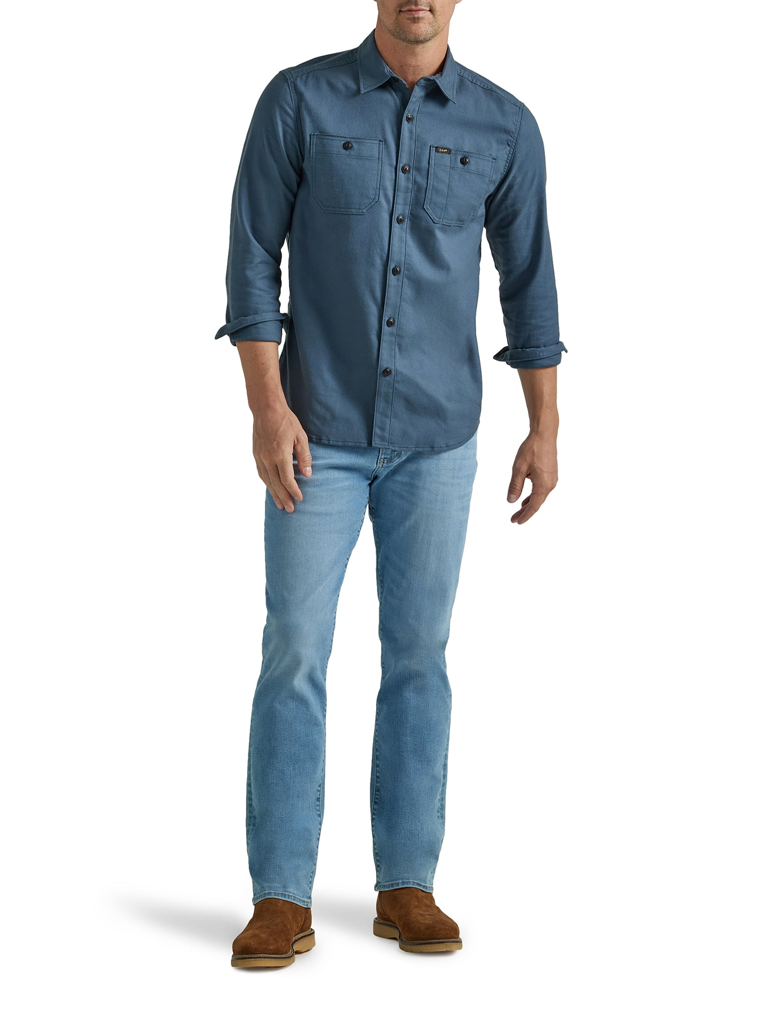 Lee Men’s and Big Men’s Extreme Motion Straight Fit Tapered Leg Jeans