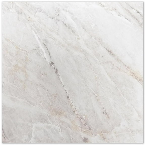 Peel and Stick Floor Tiles 20 Pcs 12x12'' Self Adhesive Vinyl Flooring Waterproof Bathroom Glossy Stone Look Sticky Tiles