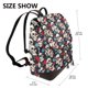 thumbnail image 2 of Balery rock record Skull artist Mochila de Cuero para Mujeres, Gran Capacidad, Bolsa de Viaje Multifuncional, Mochila de Cuero y Bolsa de Hombro para Mujeres, 2 of 4