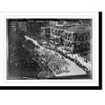 thumbnail image 2 of Historic Framed Print, Olympic Athletes Parade, marchers before City Hall, New York, 17-7/8" x 21-7/8", 2 of 9