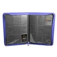 thumbnail image 2 of BCW Diversified BCDZF9LXBLU Zipper Folio 9 Pocket LX Album, Blue, 2 of 4