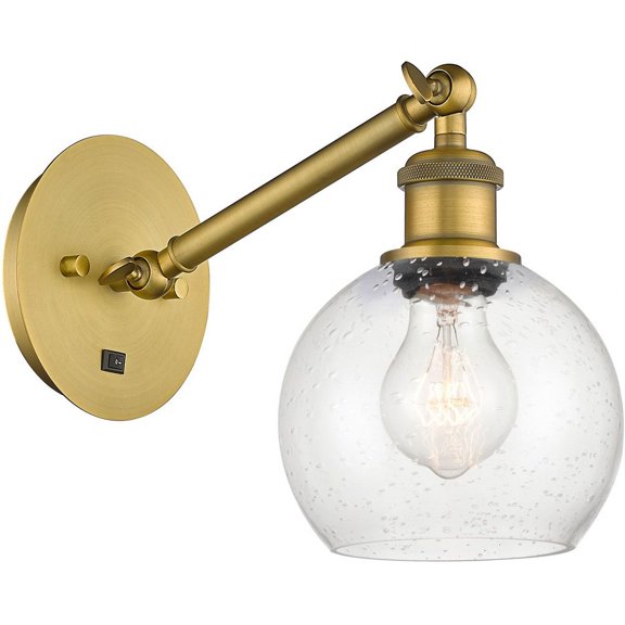 Innovations Lighting - Athens - 1 Light Wall Sconce In Industrial Style-10.5