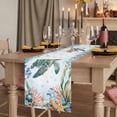 thumbnail image 2 of Table Runners 72 Inches Long Dress Scarves, Sea Turtle Coastal Farmhouse Kitchen/Dining Table Runner, Coffee Tablerunners, Summer Nautical Starfish Coral Ocean 14x72 Inch, 2 of 9