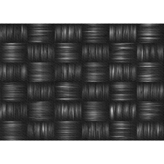 Ahgly Company Machine Washable Indoor Rectangle Transitional Midnight Gray Area Rugs, 7' x 10'