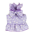 thumbnail image 2 of Visland Pet Dress High Elasticity Bowknot Neck Breathable Summer Small Dog Princess Cosplay Costume for Outdoor, 2 of 8