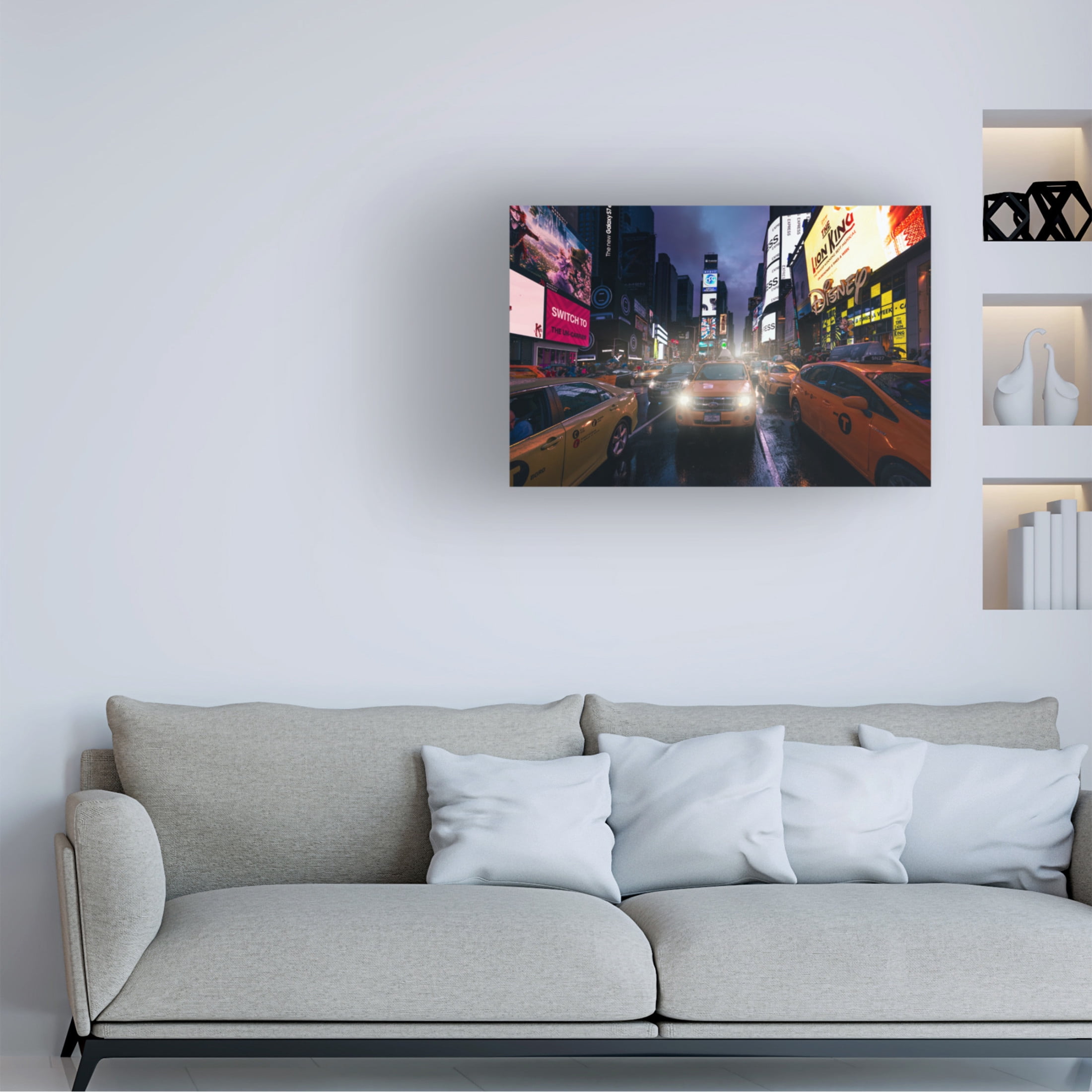 Canvas Wall Art - David Martin Castan 'Untitled' Wall Art for Living Room, Bedroom, or Office Décor by Trademark Fine Art - 24 x 16 Inches
