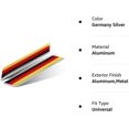 thumbnail image 3 of HSHDLDF Car Styling 3D Aluminum Epoxy National Flag Logo Emblem Sticker Metal Decal Badge Auto Exterior Accessory (Germany Silver), 3 of 3