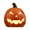 A, variant on Hollow Pumpkin Prop for Halloween Decorations, Unlit Large Faux Plastic Pumpkin Model, Commercial Mall Window Display Outdoor Scene Layout Ornament，C