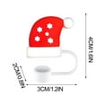 thumbnail image 3 of CxhicLuv Christmas Straw Covers, 10mm Reusable Christmas Toppers for Tumblers, Santa Claus, Snowman & Christmas Stocking Designs, Christmas Decor Accessories for Cups, Holiday Drink Accessories, 3 of 6
