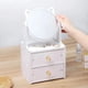 thumbnail image 5 of Espejo De Maquillaje De Escritorio Espejos De Tocador De Escritorio Portátiles Espejos Cosméticos De Mesa Con Caja De Almacenamiento Speravity HA035075-00, 5 of 6